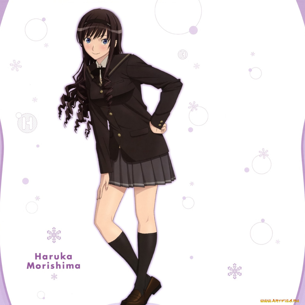 Обои Amagami Аниме Amagami SS, обои для рабочего стола, фотографии amagami,  аниме, ss, харука, морисима Обои для рабочего стола, скачать обои картинки  заставки на рабочий стол.